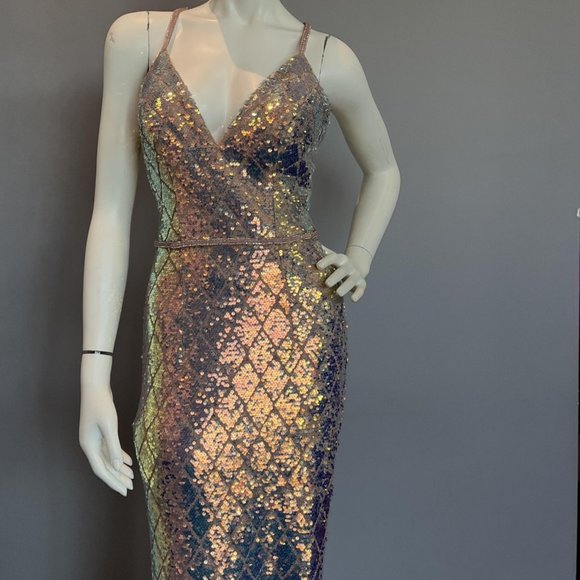 size 6 opal prom/formal gown - Picture 1 of 3